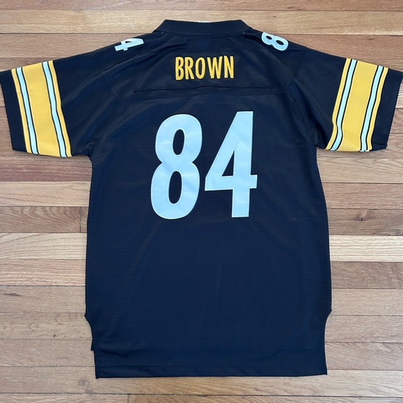 Antonio Brown Pittsburgh Steelers NFL On Field Jersey, Youth XL 18-20, +2 length - Picture 1 of 9